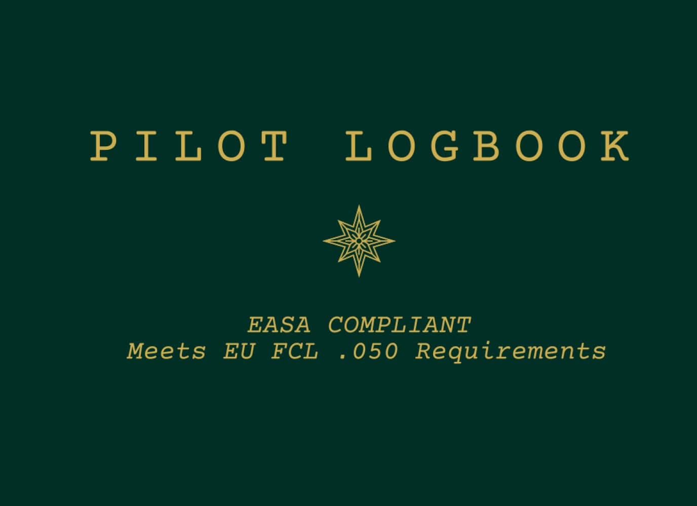 Pilot Logbook Green